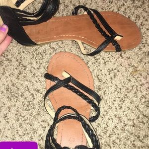 Black Sandals